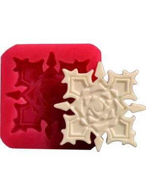 Depposite Kare Desen Kokulu Taş Ve Sabun Kalıbı (4*4 Cm)