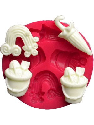 Depposite Gökkuşaği-Yaz Set Kokulu Taş Ve Sabun Kalıbı (7*7cm)