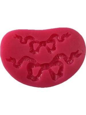 Depposite Silikon Kalip - Ikili Kurdela (9*6 Cm)