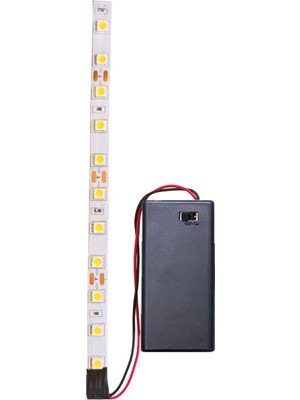 Trend Deco Pil ile Çalışan Led Şerit Pilli Şerit LED (Pil Dahil)
