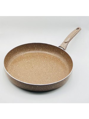 Cantef 32 cm Yanmaz Yapışmaz Tek Saplı Teflon Tava