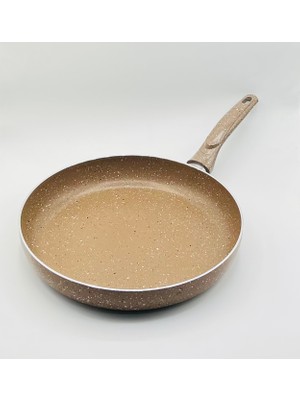 Cantef 30 cm Yanmaz Yapışmaz Tek Saplı Teflon Tava