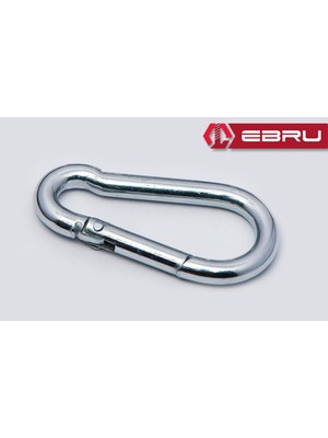 Ebru Yaylı Karabina Çengel Kanca 5 mm - 50 Adet