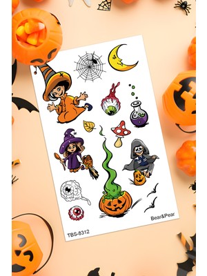 BP Tattoo Cadılar Bayramı Geçici Dövme Halloween Tattoo