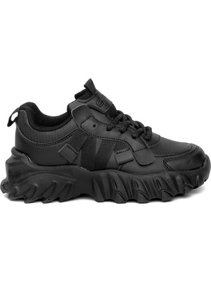 Cool Verom Filet Erkek Çocuk Klasik Sneaker Siyah