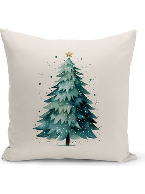 Bertille Home Yılbaşı Serisi Çift Tarafı Dijital Baskılı Kırlent Kılıfı (Christmas Noel Cushion Cover)