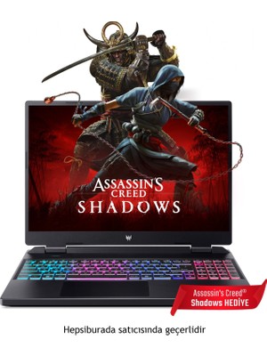 Acer Predator Helios Neo 16 Intel Core i7 13700HX 16GB 1TB SSD RTX4070 Freedos 16" WQXGA 165Hz Taşınabilir Gaming Bilgisayar NH.QLVEY.003