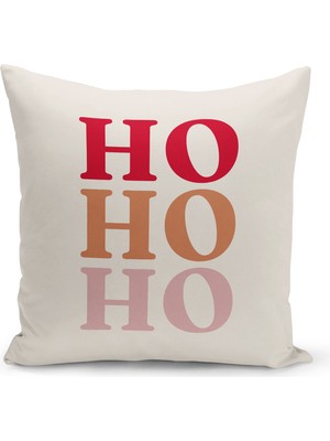 Bertille Home Yılbaşı Serisi Çift Tarafı Dijital Baskılı Kırlent Kılıfı (Christmas Noel Cushion Cover)