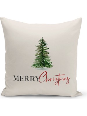Bertille Home Yılbaşı Serisi Çift Tarafı Dijital Baskılı Kırlent Kılıfı (Christmas Noel Cushion Cover)