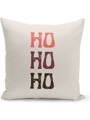 Bertille Home Yılbaşı Serisi Çift Tarafı Dijital Baskılı Kırlent Kılıfı (Christmas Noel Cushion Cover)
