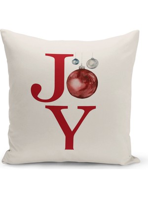 Bertille Home Yılbaşı Serisi Çift Tarafı Dijital Baskılı Kırlent Kılıfı (Christmas Noel Cushion Cover)