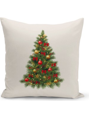 Bertille Home Yılbaşı Serisi Çift Tarafı Dijital Baskılı Kırlent Kılıfı (Christmas Noel Cushion Cover)