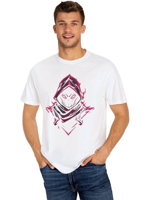 Young Fit %100 Pamuk Erkek Baskılı Tişört