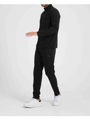 Lacoste Basıc Siyah Slim Fit Erkek Eşofman Takımı