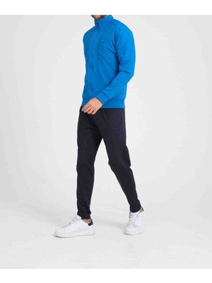 Lacoste Basıc Mavi Slim  Fit DAR KALIP Erkek Eşofman Takımı