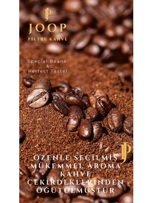 Joop Coffee Premium Filtre Kahve Yumuşak Içim Aromatic %100 Arabica 250 gr