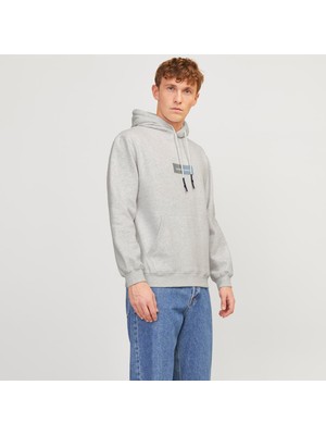 Jack & Jones Erkek Kapüsonlu Uzun Kollu Sweatshirt Bronx