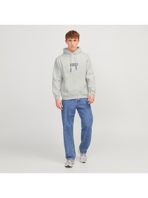 Jack & Jones Erkek Kapüsonlu Uzun Kollu Sweatshirt Bronx