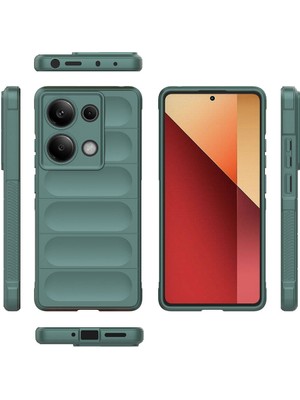 ZORE Redmi Note 13 Pro 4g Kılıf Esnek Tpu Oyuklu Arka Yüzey Tasarımlı Zore Etnik Silikon Kapak