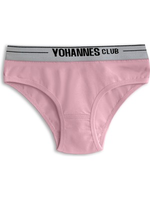 Yohannes Club Yohannes Club kız Çocuk Pamuklu Iç Çamaşırı Takımı, Slip Külot ve Atlet