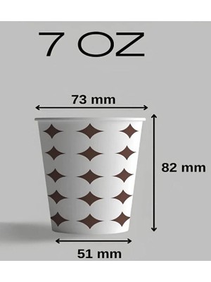 Aygün 7 Oz Karton Bardak 50Adet