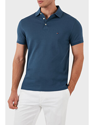 Tommy Hilfiger Organik Pamuklu Slim Fit Erkek Polo Yaka T-Shirt MW0MW17771 Dbz