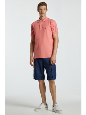 Nautica Classic Fit % 100 Pamuk Düğmeli Polo T Shirt Erkek Polo T Shirt K35000T 64C