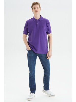 Nautica Classic Fit % 100 Pamuk Düğmeli Polo T Shirt Erkek Polo T Shirt K35000T 5mw