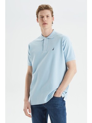 Nautica Classic Fit % 100 Pamuk Düğmeli Polo T Shirt Erkek Polo T Shirt K35000T 4fs