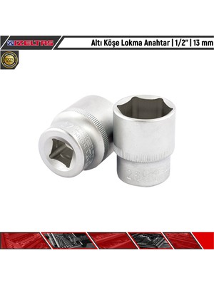 İzeltaş Altı Köşe Lokma Anahtar | 1/2” | 13 mm