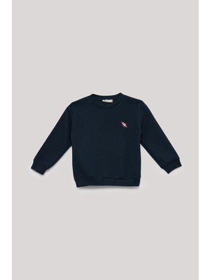 Nebbati Erkek Çocuk Lacivert Sweatshirt