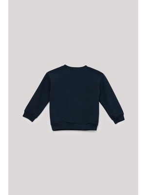 Nebbati Erkek Çocuk Lacivert Sweatshirt