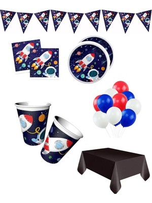 Bkmc Party Uzay Galaksi Temalı Doğum Günü Süsleri