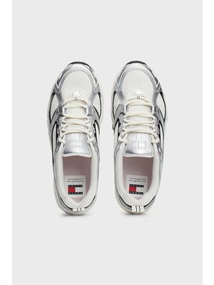 Tommy Hilfiger Metalik Detaylı Sneaker Ayakkabı Kadın Ayakkabı EN0EN02680 Pe6