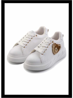 Bambi Beyaz   Kadın Sneaker K01015010209