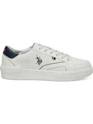 U.s. Polo Assn. Mayk 4pr Erkek Sneaker Spor Ayakkabı-Siyah Beyaz