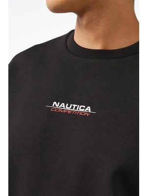 Nautica Erkek Siyah Uzun Kollu Sweatshirt