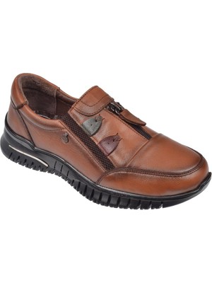 Voyager Hakiki Deri Comfort Kadın Ayakkabı VOY-Z006   TABA