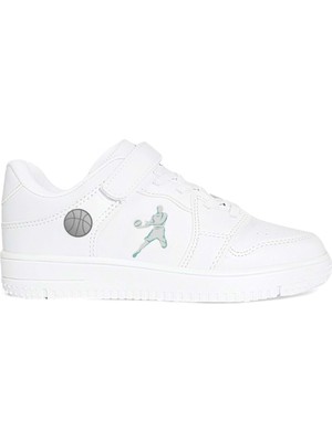 Kidessa 1608 Anatomik Tabanlı Unisex Çocuk ve Genç Sneakers Ayakkabı - NKT01608-BEYAZ-26