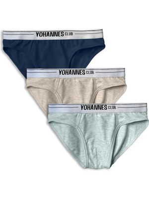 Yohannes Club Yohannesclub Erkek Çocuk Pamuklu Iç Çamaşırı; Slip (Çoklu Paket)