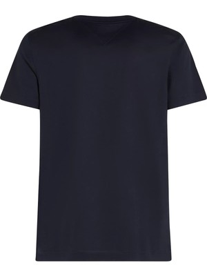 Tommy Hilfiger Erkek Dc Mercerızed S/s Tee T-Shirt-Lacivert