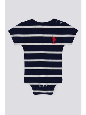 U.S. Polo Assn. Erkek Bebek Lacivert Pijama Takım 50302001-Vr033