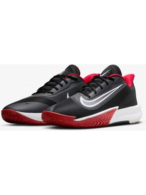 Nike Precision Vıı FN4322-002 Basketbol Ayakkabısı Deri Dış Materyal Normal Bilekli Kırmızı Siyah