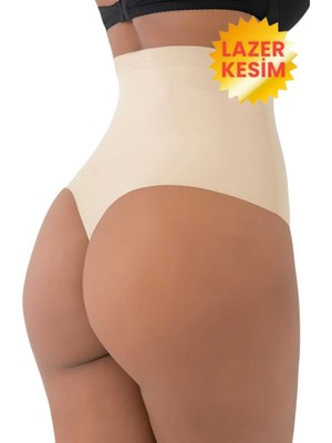 Tezzgelsin Kadın Lazer Kesim Toparlayıcı String Korse