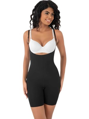 Tezzgelsin Kadın Lazer Kesim Toparlayıcı Tam Boy Askılı Korse 3'lü Set