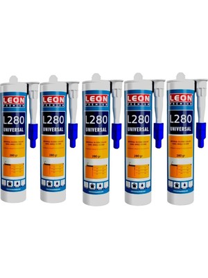 Leon Silikon Genel Amaçlı 5 Adet 280GR