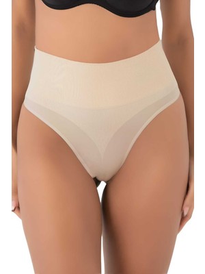 Tezzgelsin Kadın Dikişsiz Alt Karın Toparlayıcı String Külot Korse