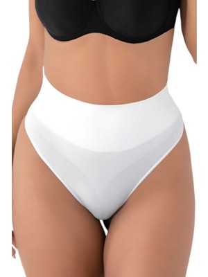 Tezzgelsin Kadın Dikişsiz Alt Karın Toparlayıcı String Külot Korse