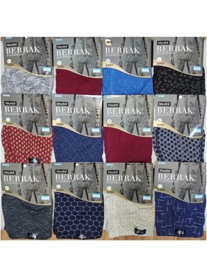 Berrak 4497 Erkek Modal Desenli Boxer 10 Adet