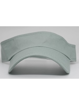 Şapkadan Uv Koruyuculu Unisex Siperlikli Tenisci Şapka Su Yeşili